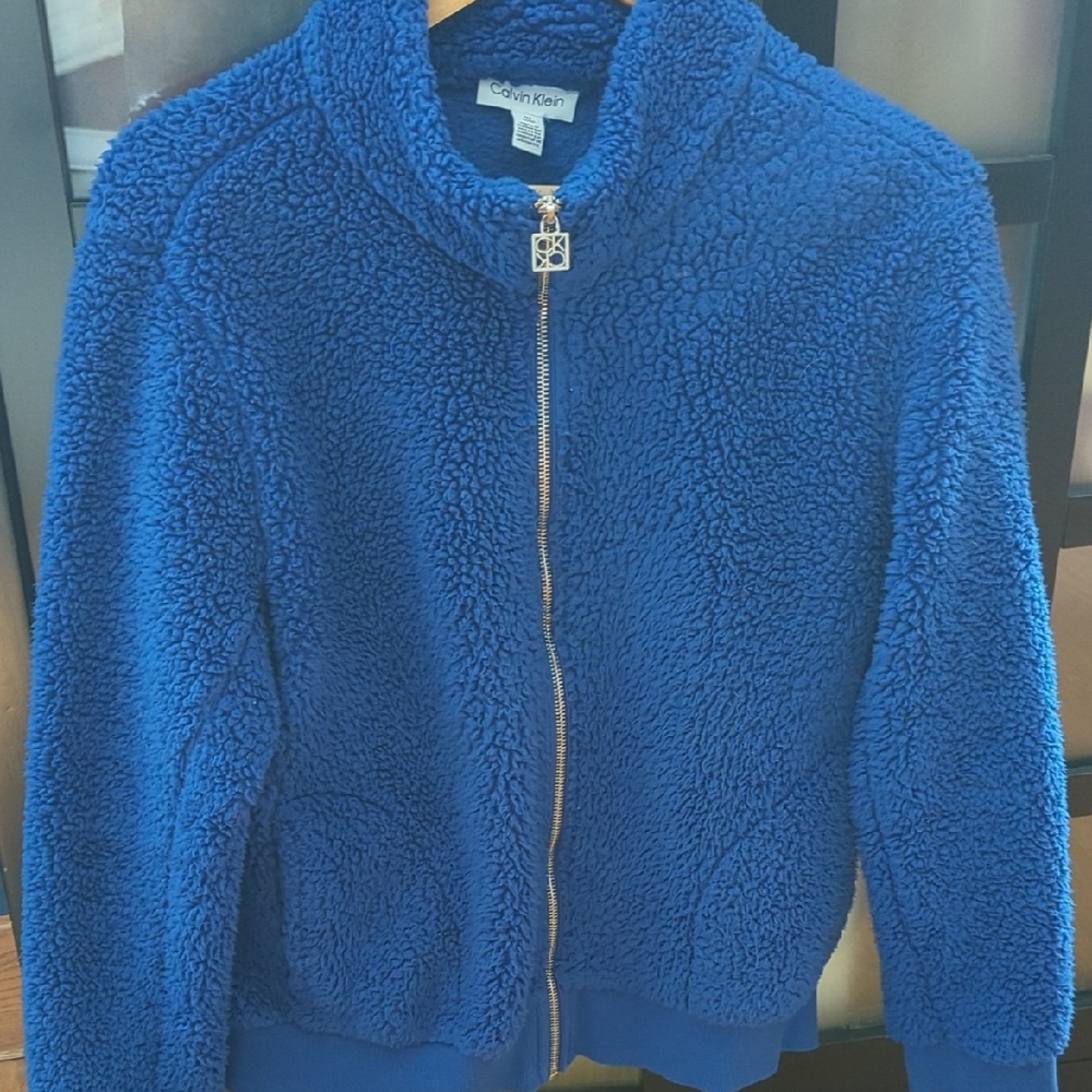 Calvin Klein Royal Blue Fleece Jacket